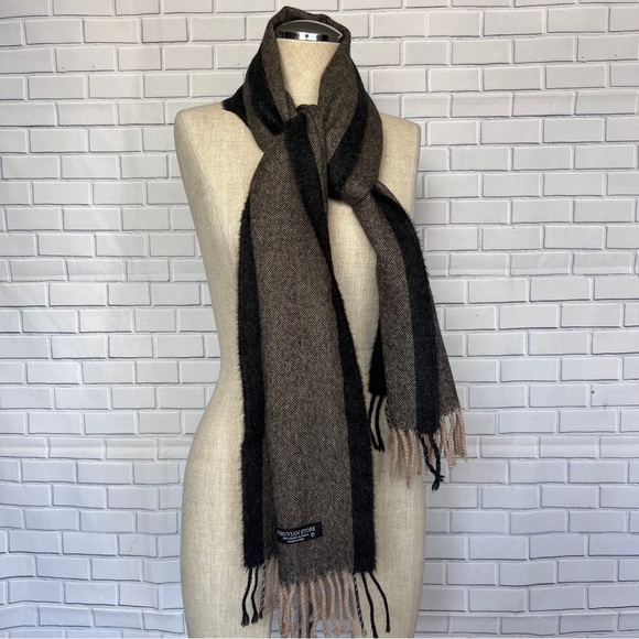 Peruvian Store 100% Baby Alpaca Woven Scarf - Picture 1 of 6